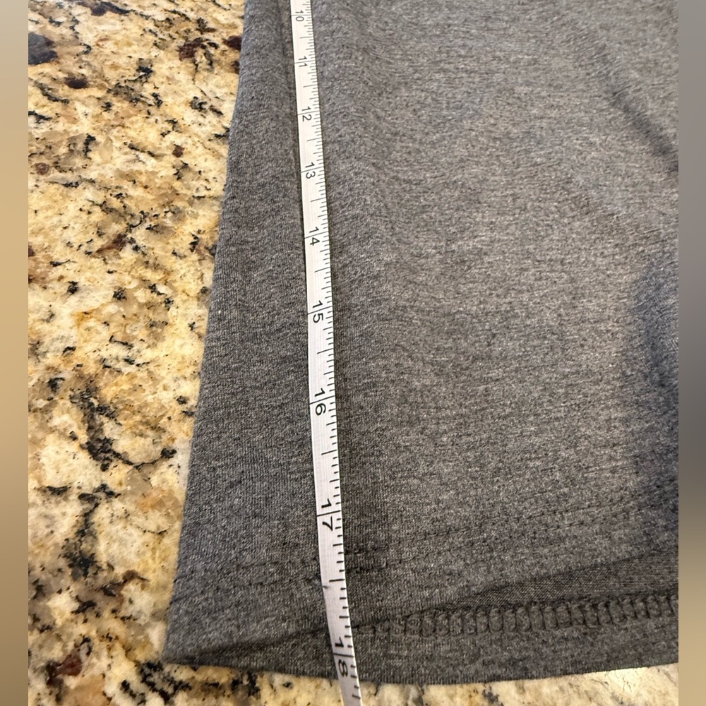 Gilligan & O’Malley gray Bermuda sleep shorts pull on soft SZ SM - Picture 8 of 11